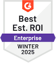 Agorapulse Social Media Listening Tools Best Estimated ROI Enterprise winter 2025 on g2
